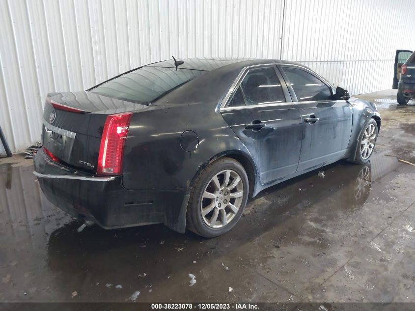 2008 Cadillac Cts Standard VIN: 1G6DT57V280139407 Lot: 38223078