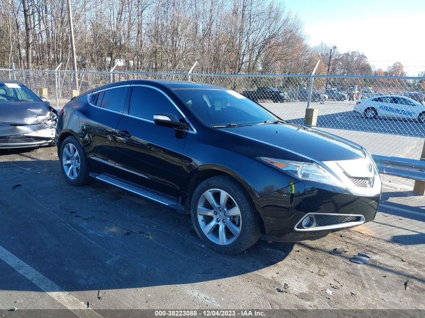 2010 Acura Zdx VIN: 2HNYB1H69AH500760 Lot: 38223088