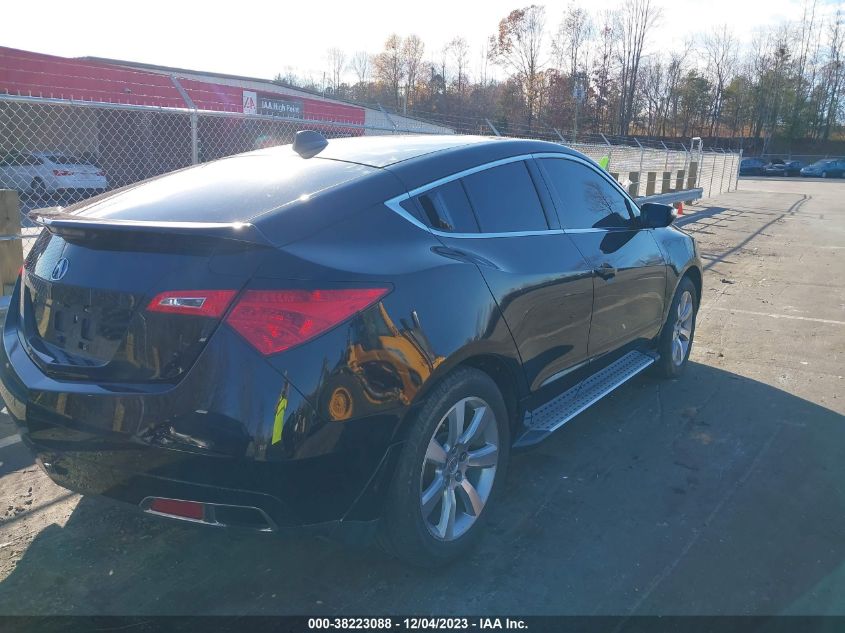 2010 Acura Zdx VIN: 2HNYB1H69AH500760 Lot: 38223088