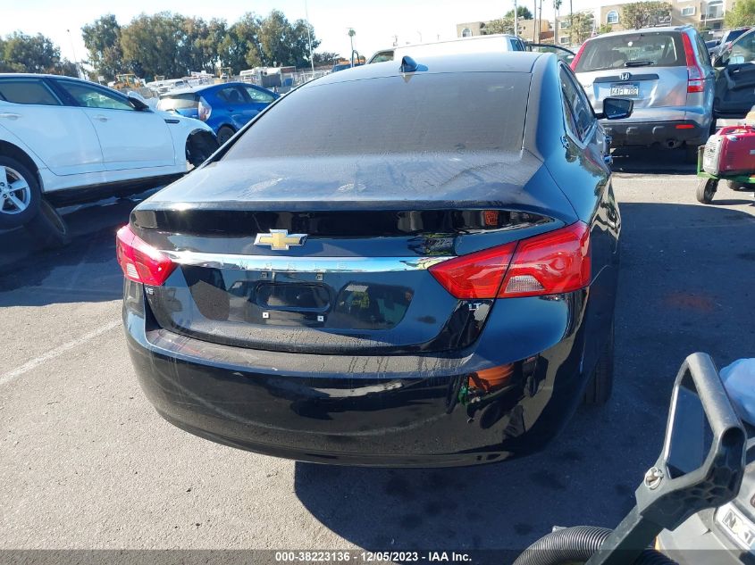 2G1105S35H9105166 2017 Chevrolet Impala 1Lt