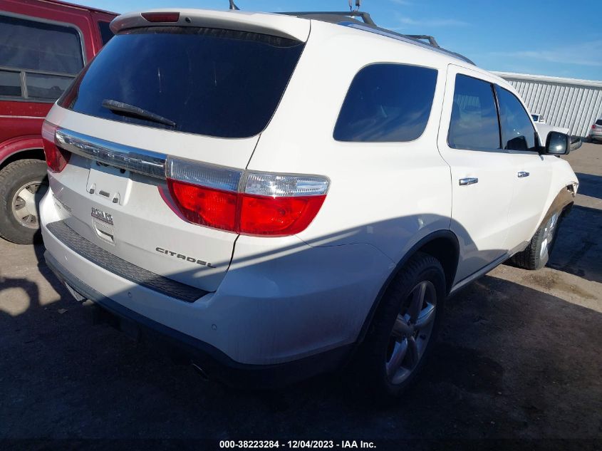 2012 Dodge Durango Citadel VIN: 1C4SDJET5CC277879 Lot: 38223284