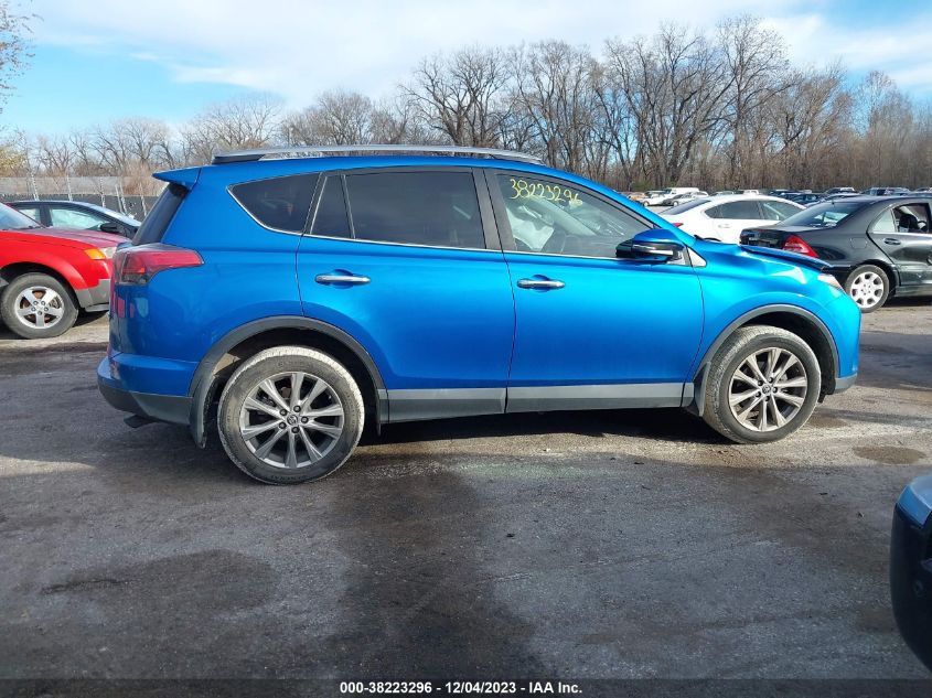 2017 Toyota Rav4 Limited VIN: 2T3DFREV8HW582011 Lot: 38223296