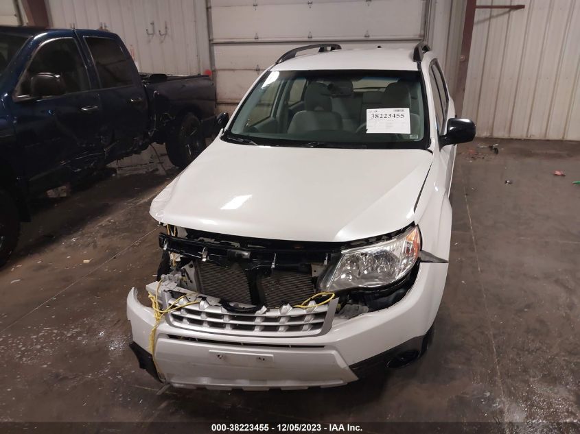 2012 Subaru Forester 2.5X VIN: JF2SHBBCXCH444272 Lot: 38223455