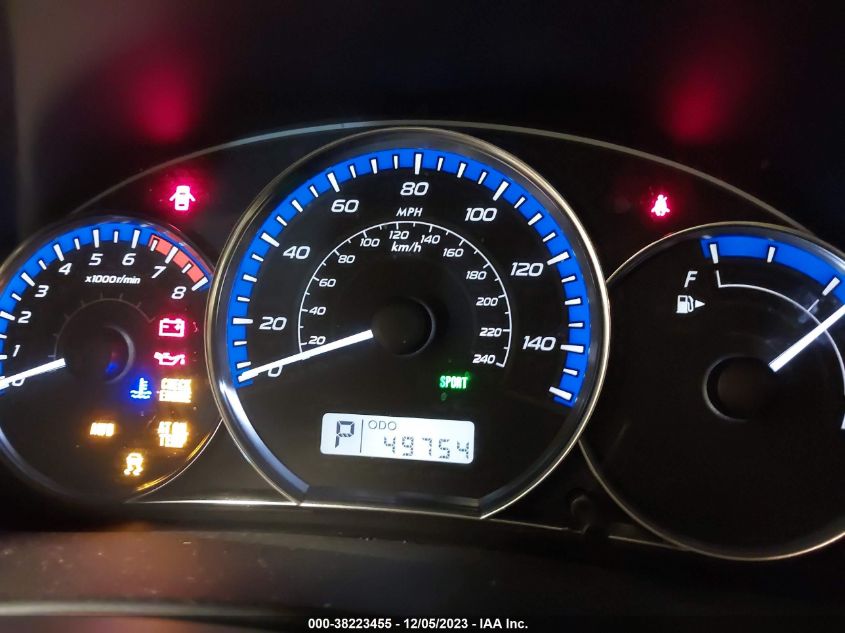 2012 Subaru Forester 2.5X VIN: JF2SHBBCXCH444272 Lot: 38223455