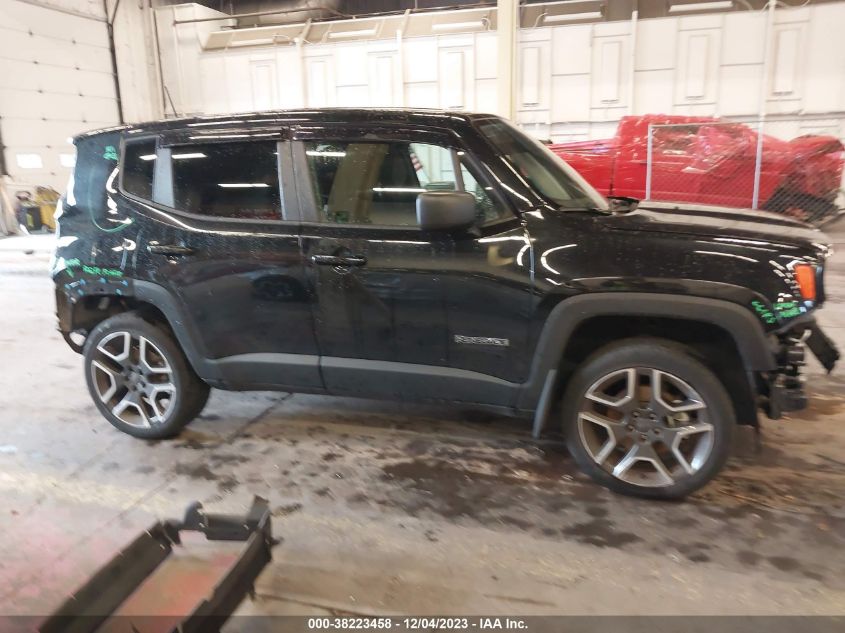 2021 Jeep Renegade Jeepster 4X4 VIN: ZACNJDAB7MPM41986 Lot: 38223458