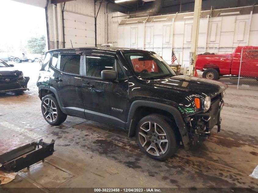 2021 Jeep Renegade Jeepster 4X4 VIN: ZACNJDAB7MPM41986 Lot: 38223458