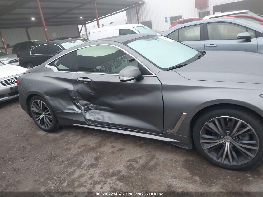 2017 Infiniti Q60 2.0T VIN: JN1CV7EK2HM110542 Lot: 38223467