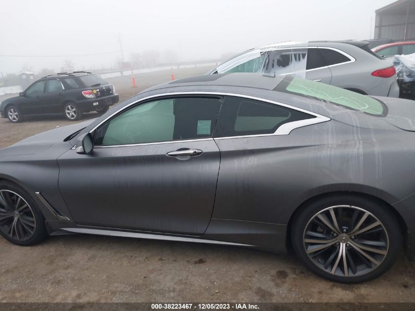 2017 Infiniti Q60 2.0T VIN: JN1CV7EK2HM110542 Lot: 38223467