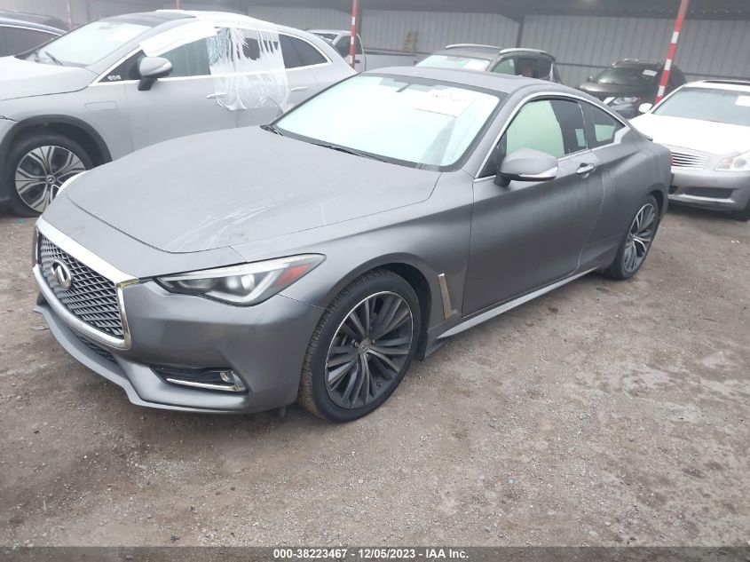 2017 Infiniti Q60 2.0T VIN: JN1CV7EK2HM110542 Lot: 38223467