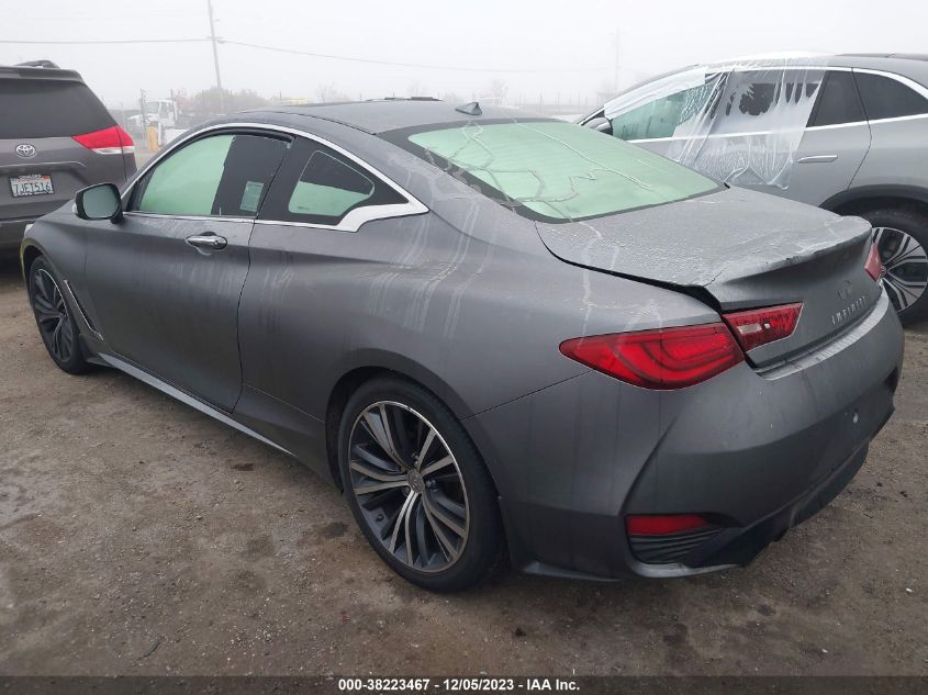 2017 Infiniti Q60 2.0T VIN: JN1CV7EK2HM110542 Lot: 38223467