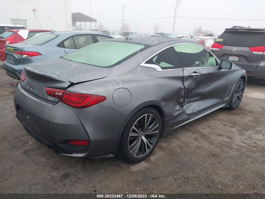 2017 Infiniti Q60 2.0T VIN: JN1CV7EK2HM110542 Lot: 38223467