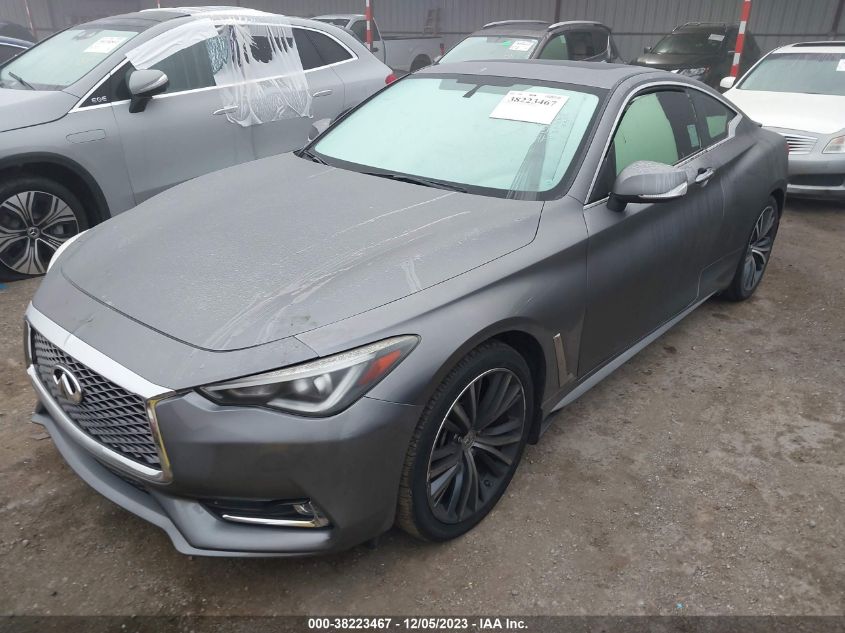 2017 Infiniti Q60 2.0T VIN: JN1CV7EK2HM110542 Lot: 38223467