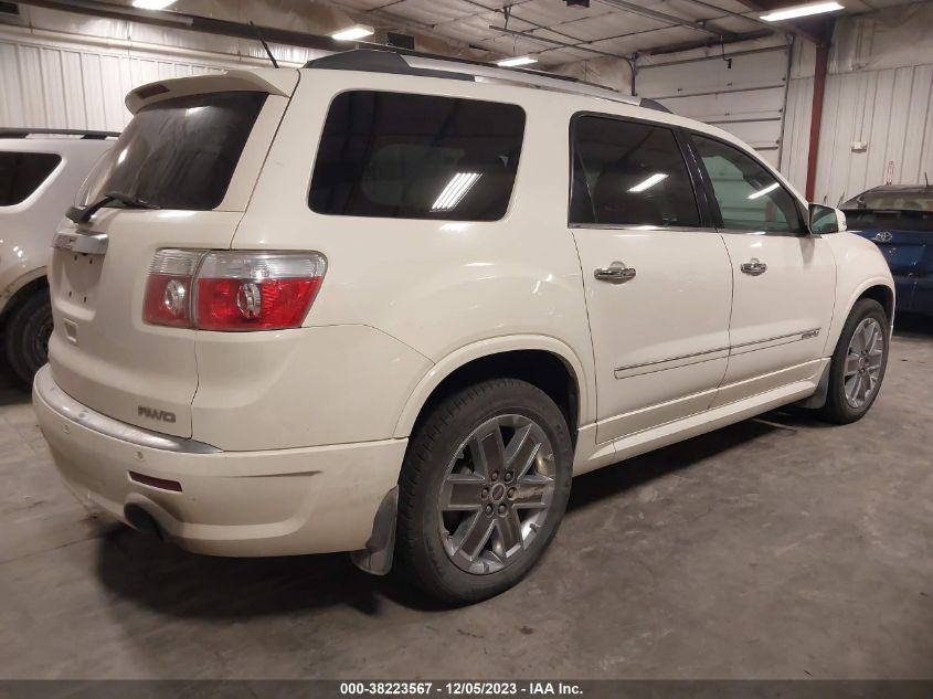 2011 GMC Acadia Denali VIN: 1GKKVTED0BJ244188 Lot: 38223567