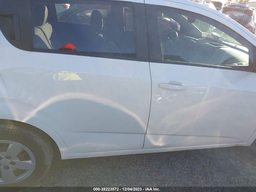 2015 Chevrolet Sonic Ls Auto VIN: 1G1JA6SGXF4185201 Lot: 38223572