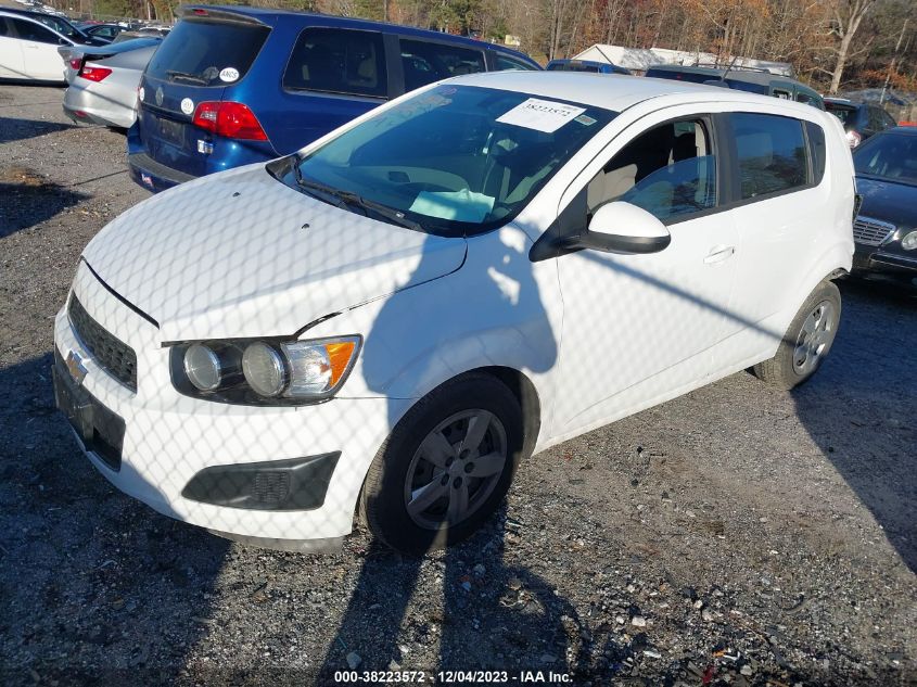 2015 Chevrolet Sonic Ls Auto VIN: 1G1JA6SGXF4185201 Lot: 38223572