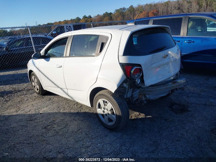 2015 Chevrolet Sonic Ls Auto VIN: 1G1JA6SGXF4185201 Lot: 38223572