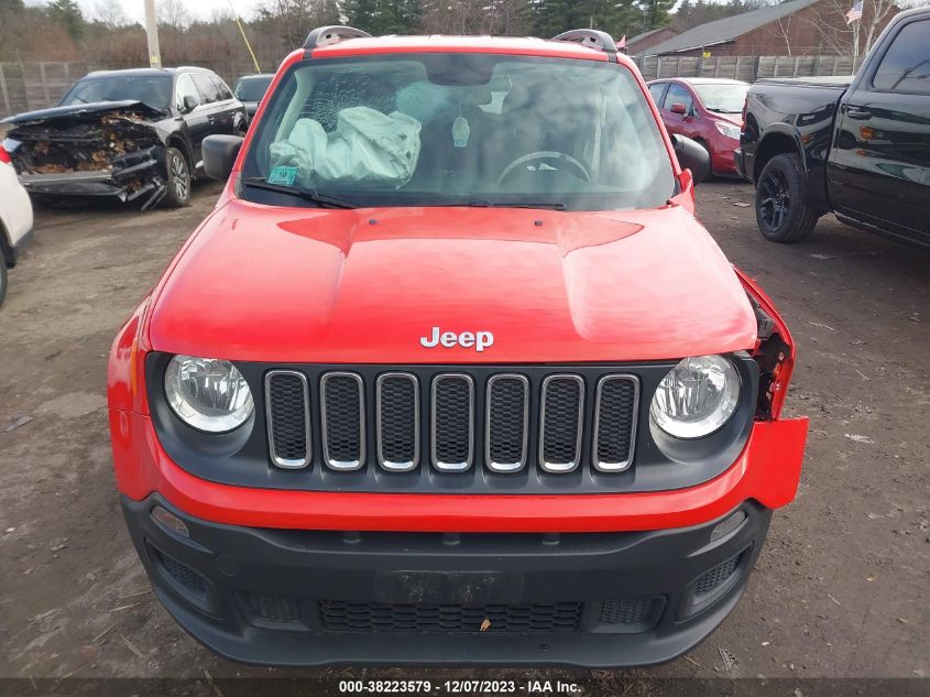 ZACCJBAB5JPJ55335 2018 Jeep Renegade Sport 4X4