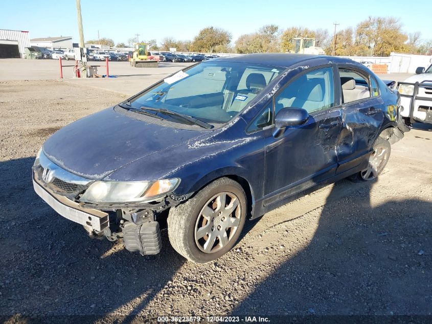 2010 Honda Civic Lx VIN: 2HGFA1F54AH582666 Lot: 38223679