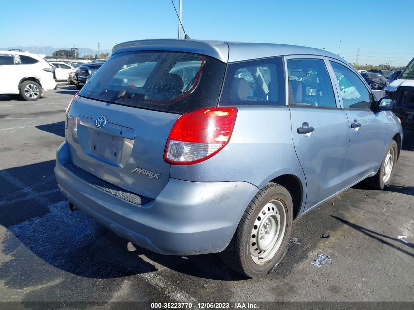 2004 Toyota Matrix Standard VIN: 2T1KR32E04C276537 Lot: 38223770