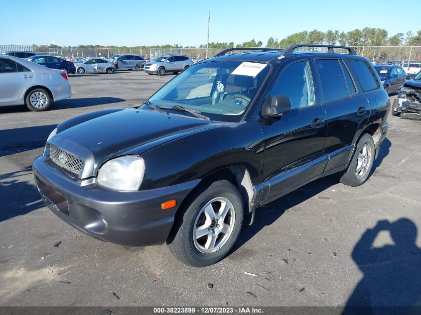 2001 Hyundai Santa Fe VIN: KM86B83031U108490 Lot: 38223899