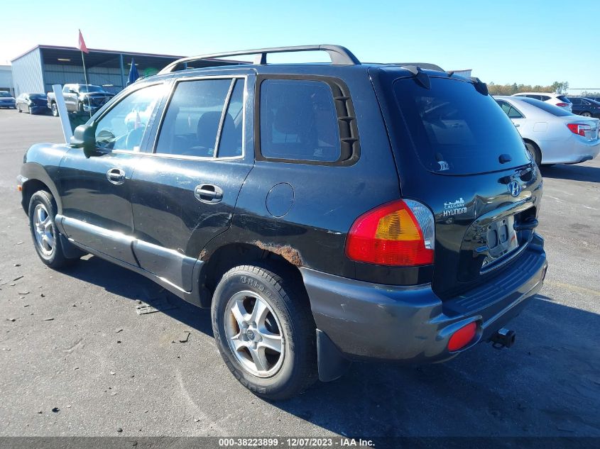 2001 Hyundai Santa Fe VIN: KM86B83031U108490 Lot: 38223899