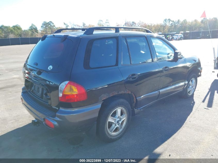 2001 Hyundai Santa Fe VIN: KM86B83031U108490 Lot: 38223899