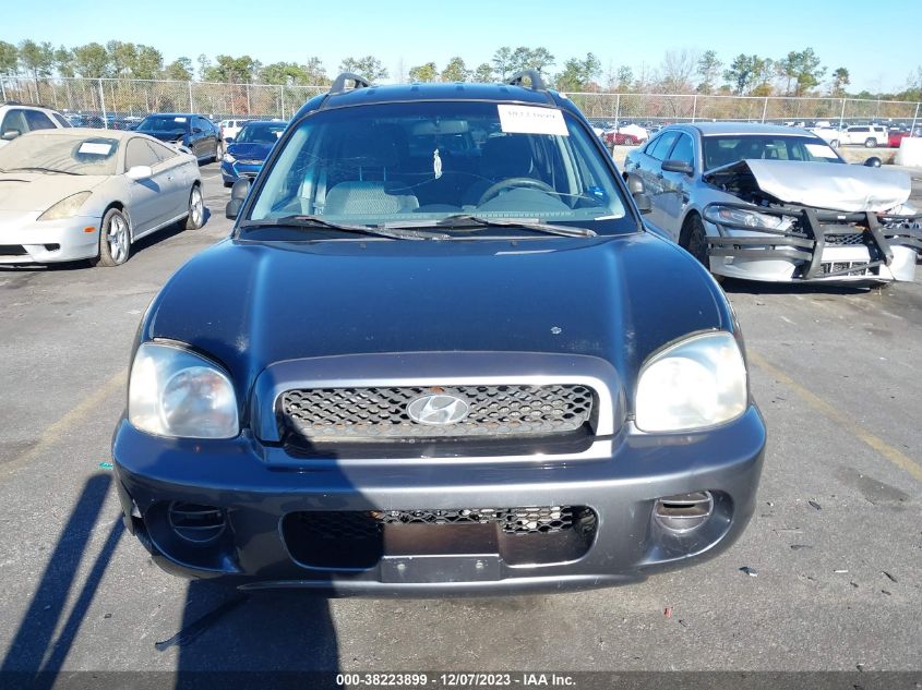 2001 Hyundai Santa Fe VIN: KM86B83031U108490 Lot: 38223899