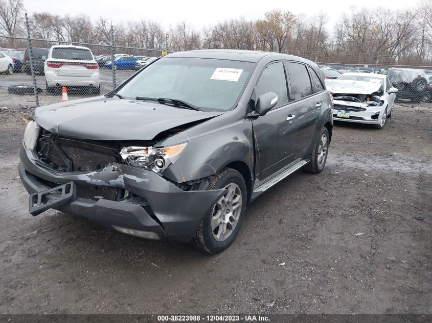 2008 Acura Mdx Technology Package VIN: 2HNYD28328H514807 Lot: 38223988