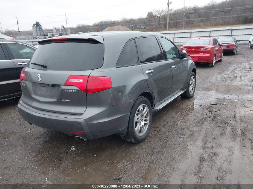 2008 Acura Mdx Technology Package VIN: 2HNYD28328H514807 Lot: 38223988