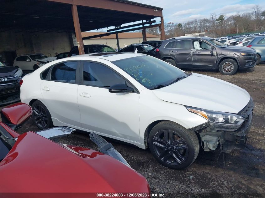 2021 Kia Forte Gt-Line VIN: 3KPF34AD8ME325468 Lot: 38224003