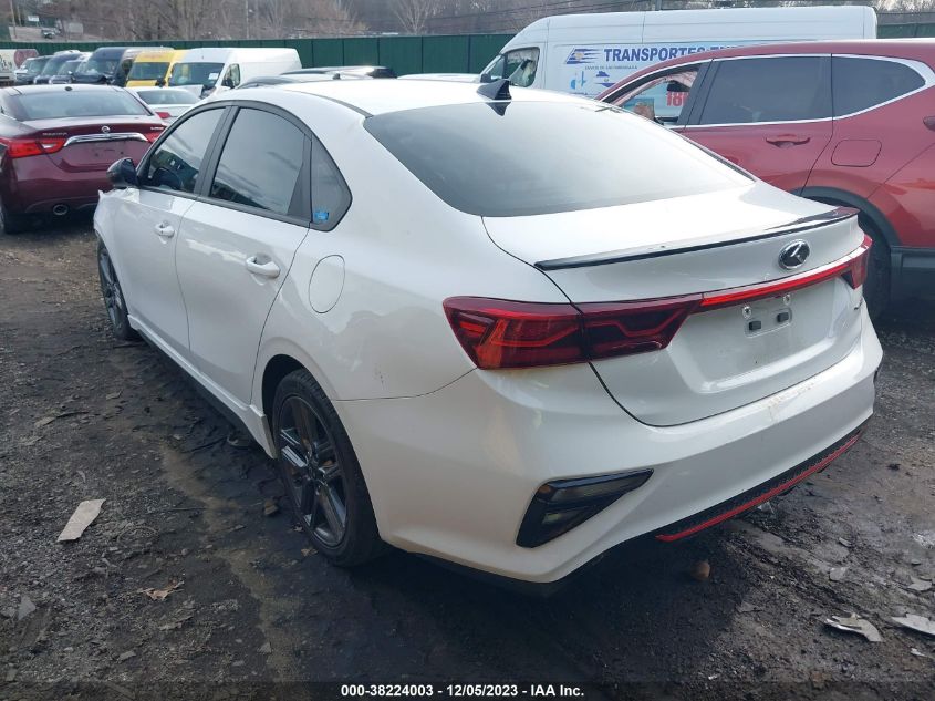 2021 Kia Forte Gt-Line VIN: 3KPF34AD8ME325468 Lot: 38224003