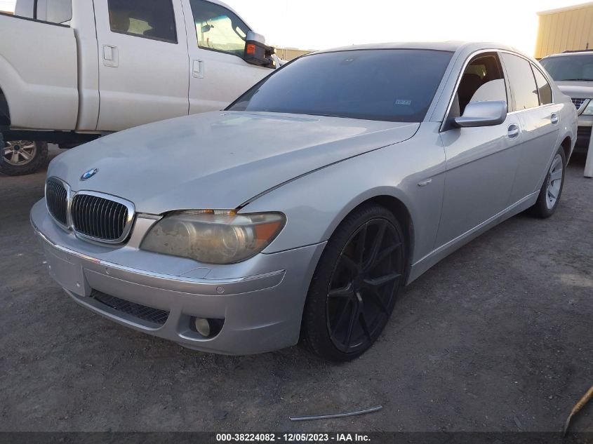 2006 BMW 750I VIN: WBAHL83566DT05730 Lot: 38224082