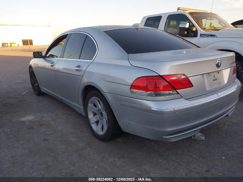 2006 BMW 750I VIN: WBAHL83566DT05730 Lot: 38224082