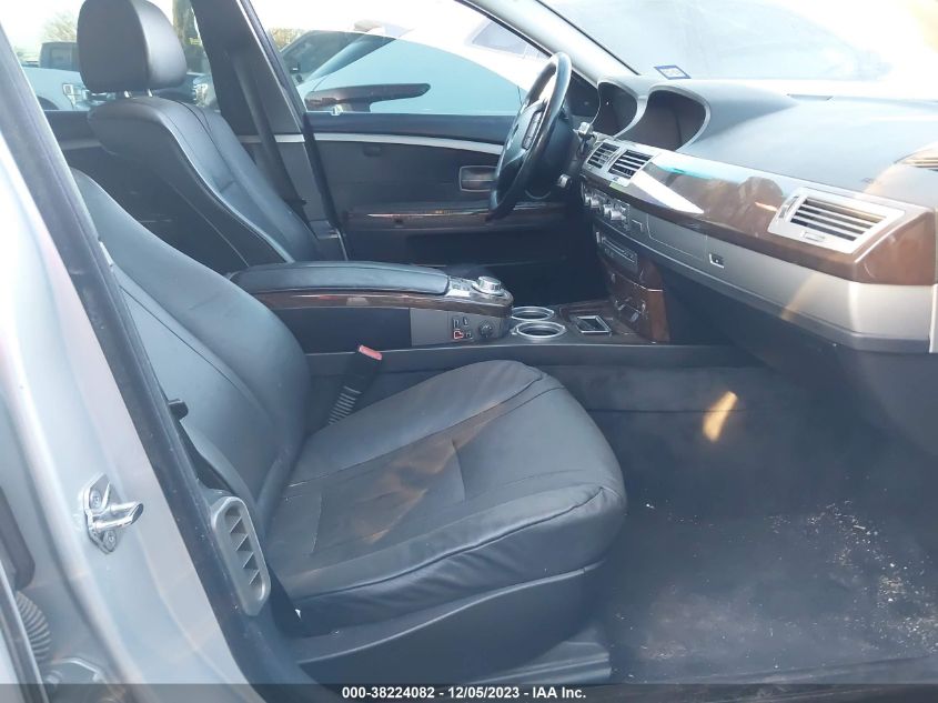 2006 BMW 750I VIN: WBAHL83566DT05730 Lot: 38224082