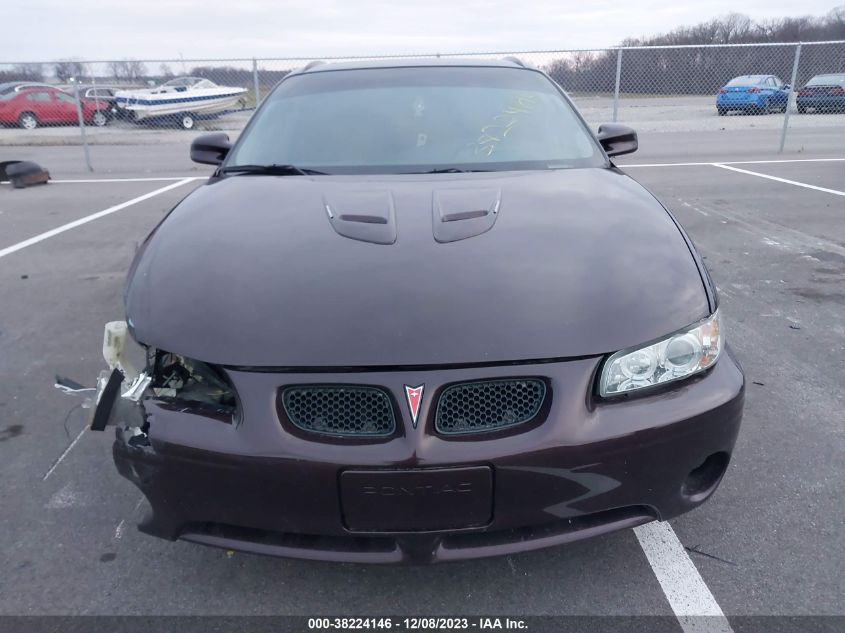 2002 Pontiac Grand Prix Gtp VIN: 1G2WR52192F152446 Lot: 38224146