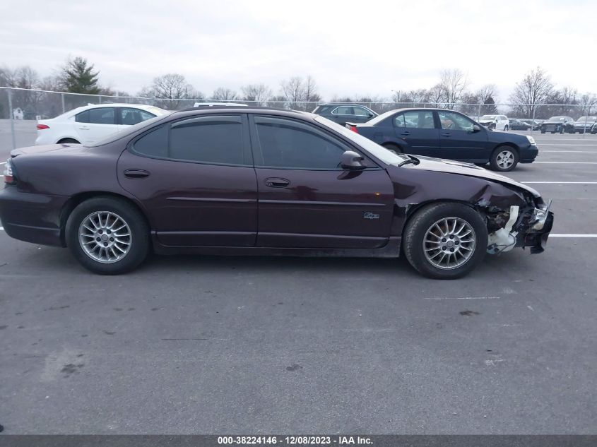 2002 Pontiac Grand Prix Gtp VIN: 1G2WR52192F152446 Lot: 38224146