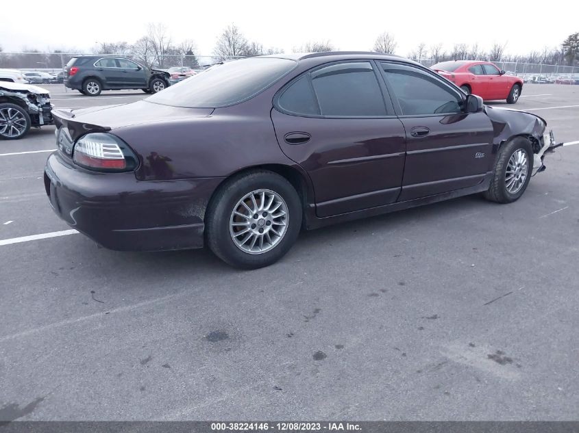 2002 Pontiac Grand Prix Gtp VIN: 1G2WR52192F152446 Lot: 38224146