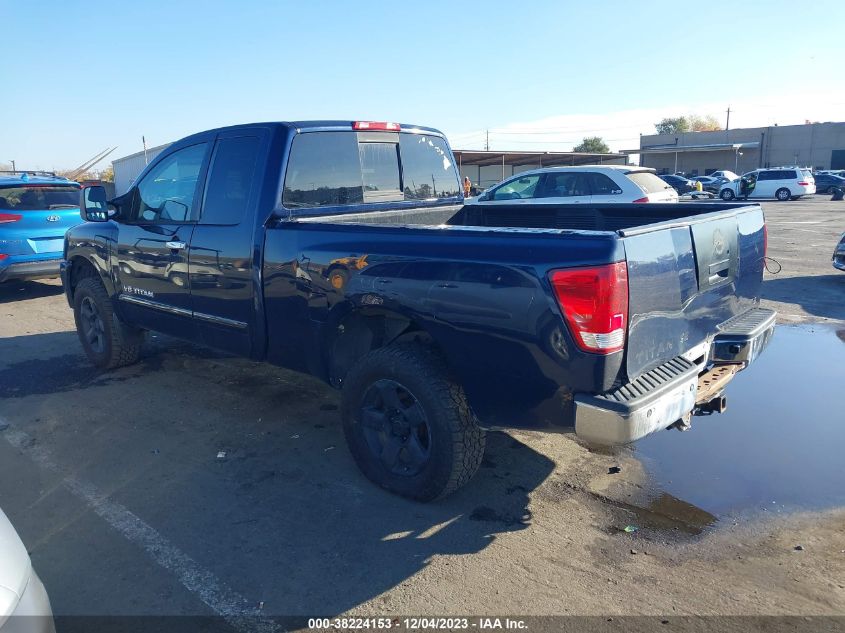 2007 Nissan Titan Se VIN: 1N6BA06B27N234858 Lot: 38224153