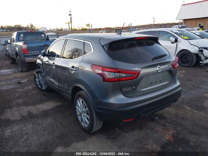 JN1BJ1AV7MW560805 2021 Nissan Rogue Sport S Fwd Xtronic Cvt