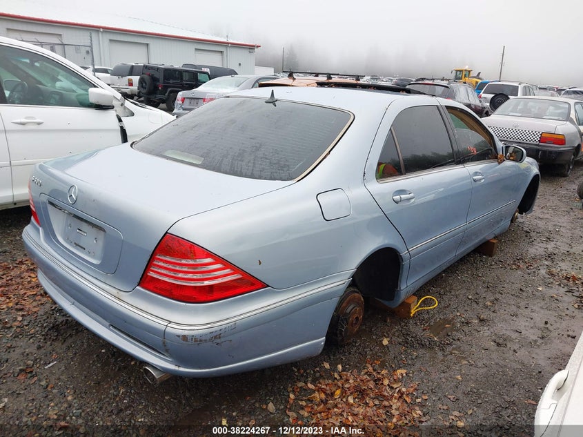 2000 Mercedes-Benz S 500 VIN: WDBNG75JXYA016304 Lot: 38224267