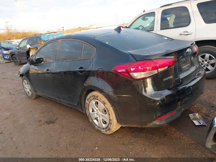 2017 Kia Forte Lx VIN: 3KPFL4A76HE147687 Lot: 38224338