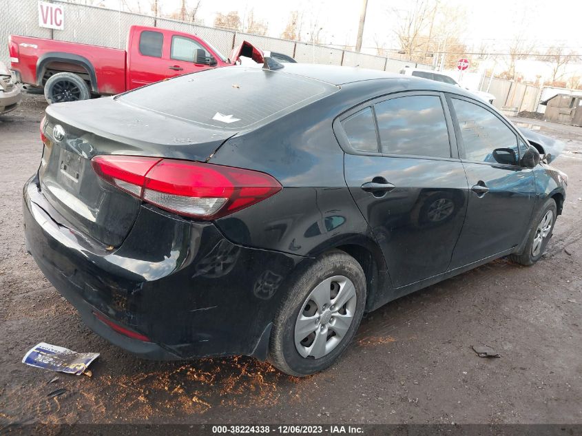 2017 Kia Forte Lx VIN: 3KPFL4A76HE147687 Lot: 38224338