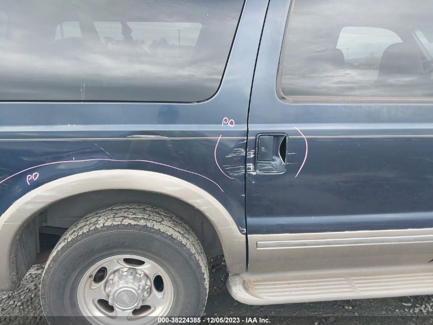 2002 Ford Excursion Limited Ultimate/Limited VIN: 1FMNU42S72EC93302 Lot: 38224385