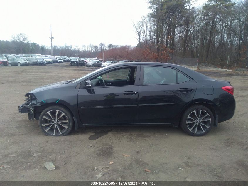 2017 Toyota Corolla Se VIN: 2T1BURHE8HC846105 Lot: 38224505