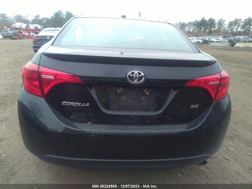 2017 Toyota Corolla Se VIN: 2T1BURHE8HC846105 Lot: 38224505