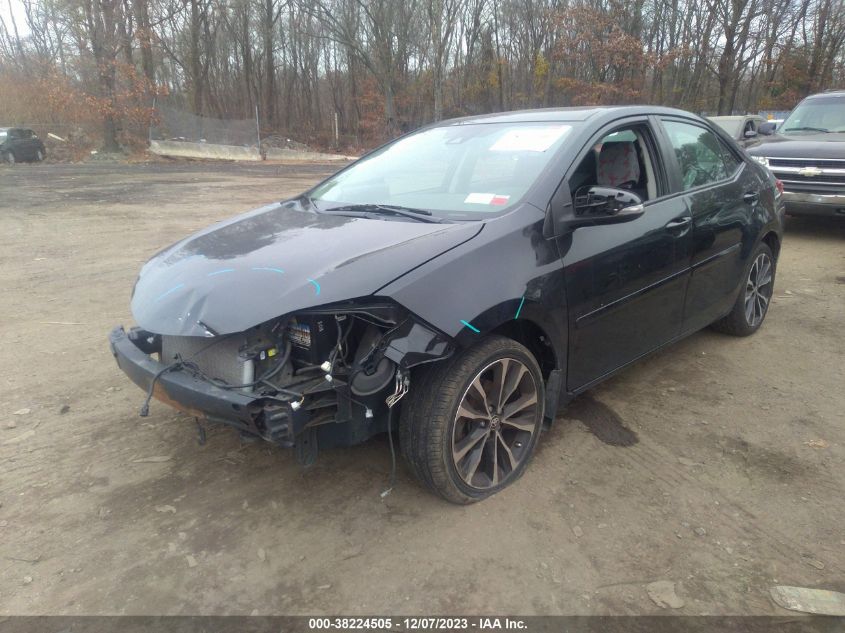 2017 Toyota Corolla Se VIN: 2T1BURHE8HC846105 Lot: 38224505