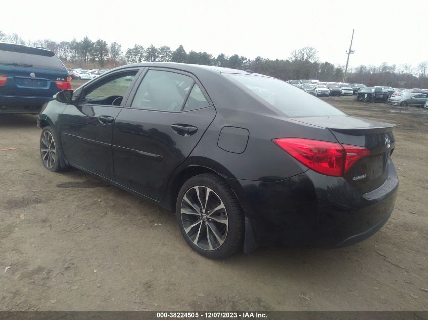 2017 Toyota Corolla Se VIN: 2T1BURHE8HC846105 Lot: 38224505