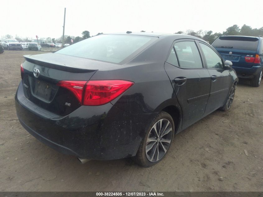 2017 Toyota Corolla Se VIN: 2T1BURHE8HC846105 Lot: 38224505