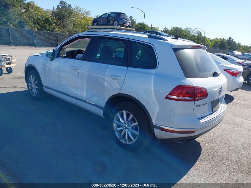 2015 Volkswagen Touareg V6 Sport VIN: WVGEF9BP1FD006941 Lot: 38224520