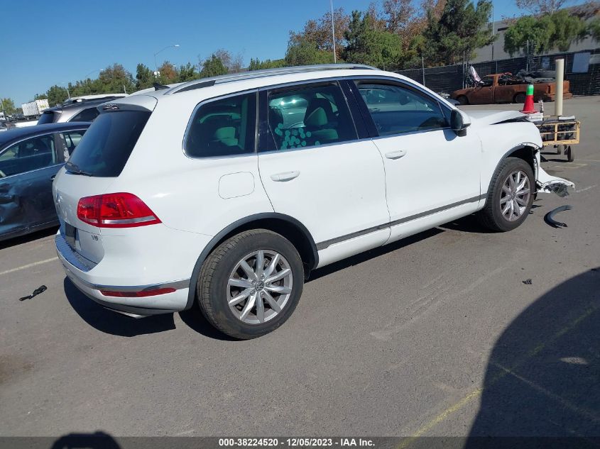 2015 Volkswagen Touareg V6 Sport VIN: WVGEF9BP1FD006941 Lot: 38224520